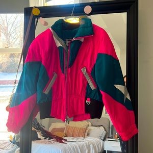 Women’s vintage 80s ski jacket